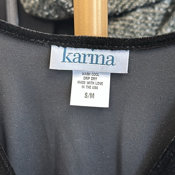 KARINA MEGAN VELVET DRESS - Picture 3 of 6